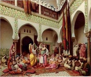 unknow artist Arab or Arabic people and life. Orientalism oil paintings 137 oil painting image